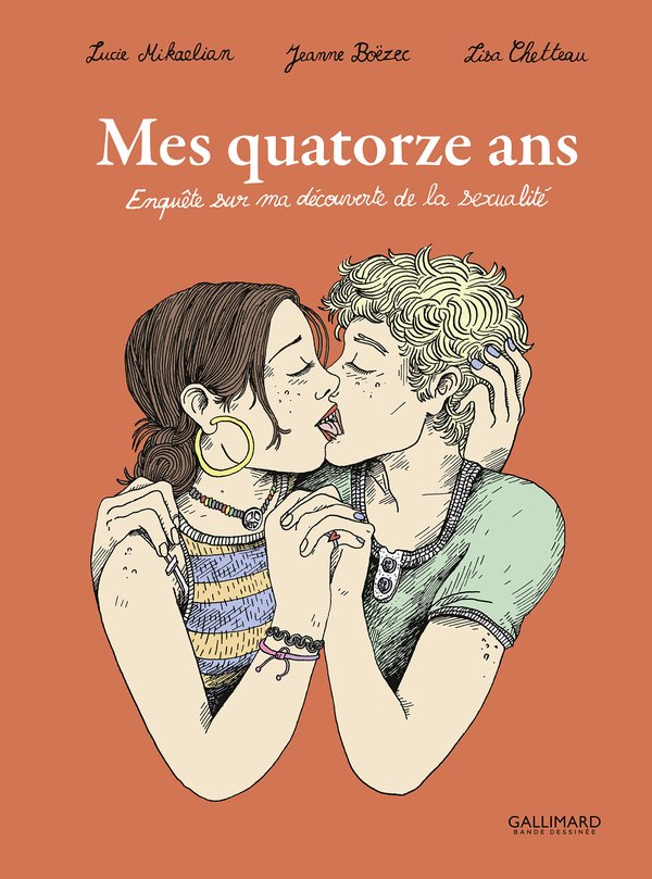 Couverture BD Mes quatorze ans - Gallimard